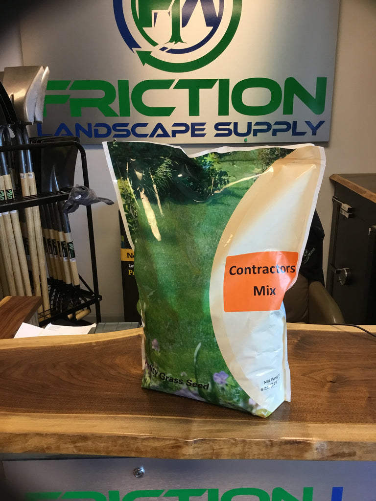 Contractors Mix Grass Seed Friction Landscape Supply