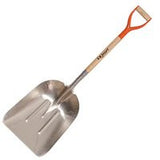 AMA12 - Heavy Guage Aluminum Scoop Shovel D-Grip