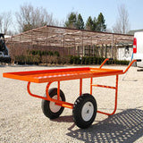 F2460EX - Leonard 2-Wheel 24x60 Deck Cart