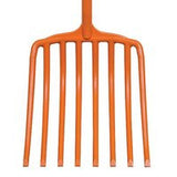APF805 - 8 Tine Poly Scoop Fork - 48" Long Handle