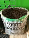 Timber Ridge Triple Proccessed Natural Brown Bark Mulch 2 CF